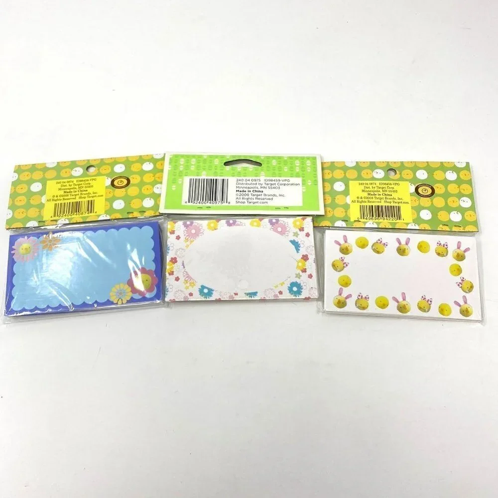 3 Target Easter Place Cards 8 Count/Package